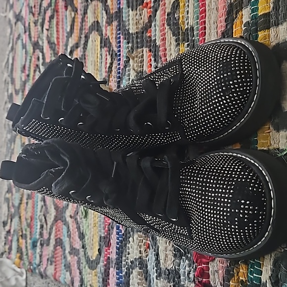 MADDEN NYC Studded Combat Boots Size 6 - Picture 2 of 7